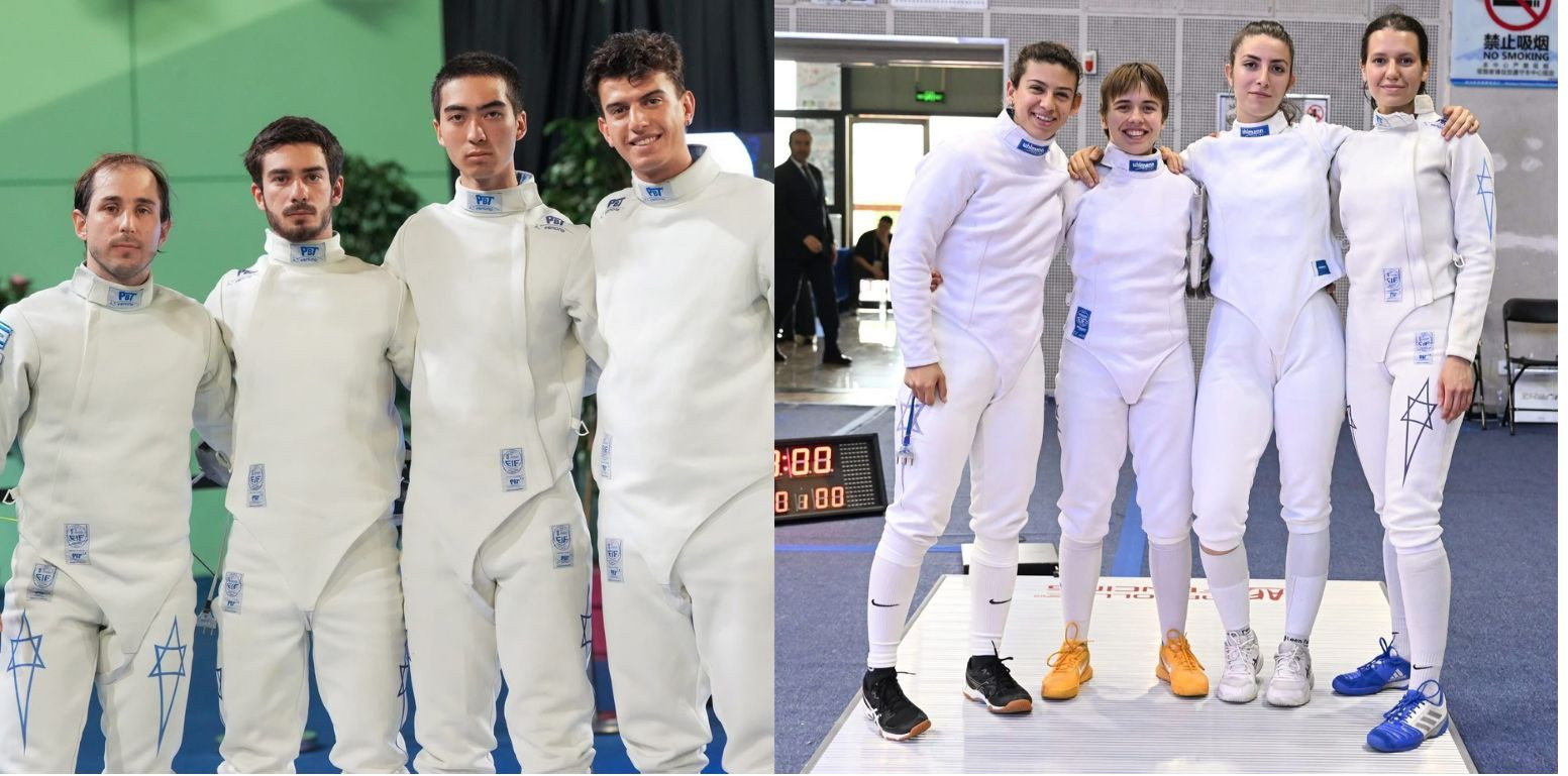 Impressive achievements for the epee teams at the World Cup